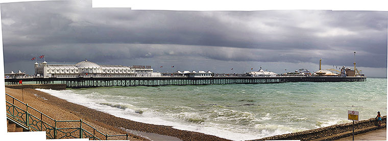 Adsy Bernart photographer Brighton Pier Beach England 