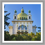 Adsy Bernart  photographer architecture photography, vienna, otto wagner, steinhof, church, Austria