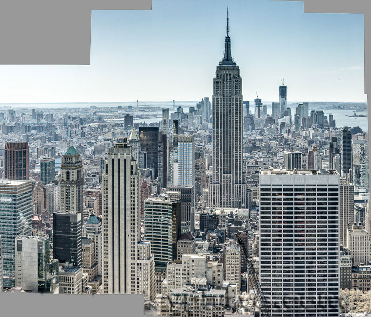 Adsy Bernart Fotograf Reisefotografie New York  USA ESB Empire State Buidling in Manhatten Panorama
 