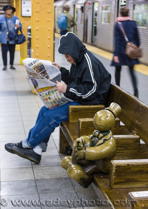 Adsy Bernart Fotograf Reisefotografie New York  USA  Subway 
 